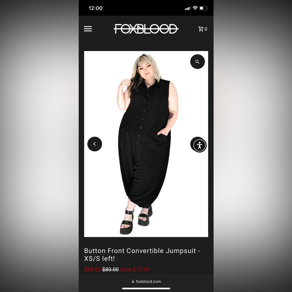 NWT Foxblood convertible SOLD